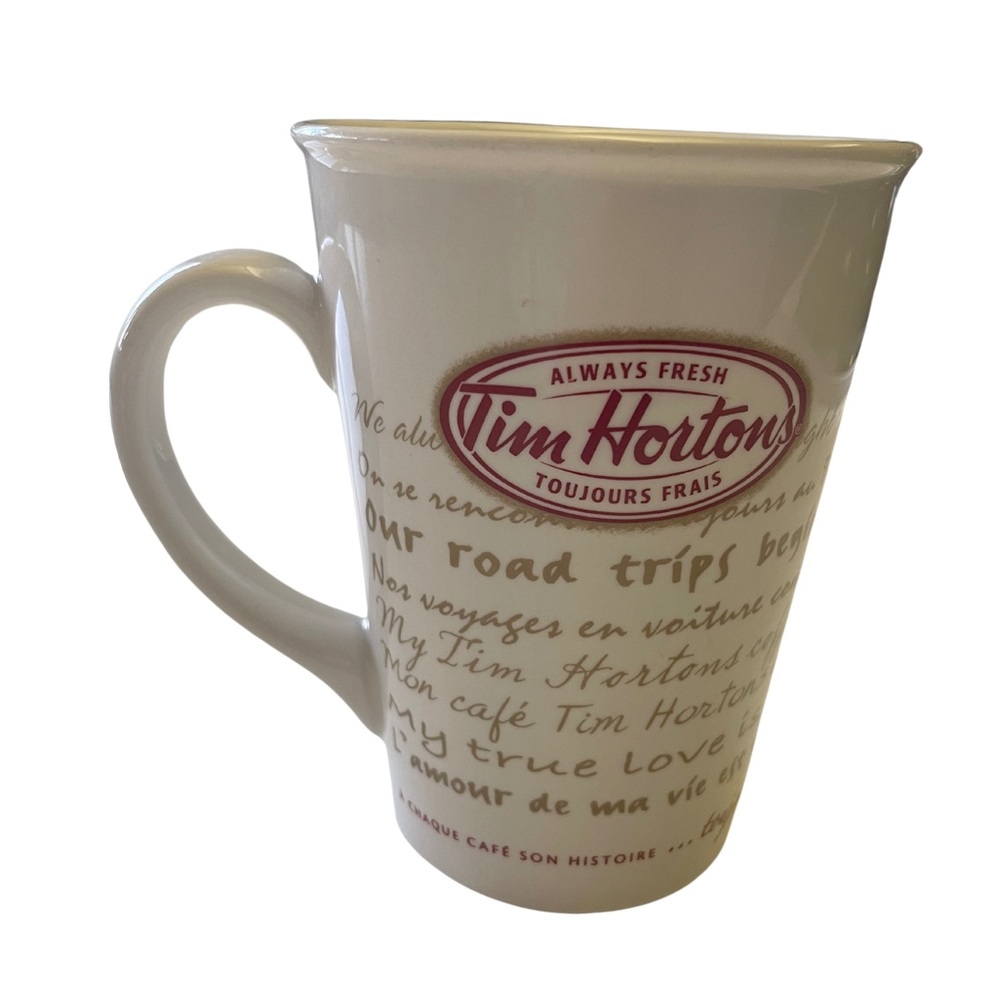 Tim Hortons mug Collectable limited edition retro vintage Canadian coffeeculture